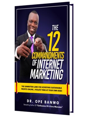 cover image of 12 COMMANDMENTS OF INTERNET MARKETTING